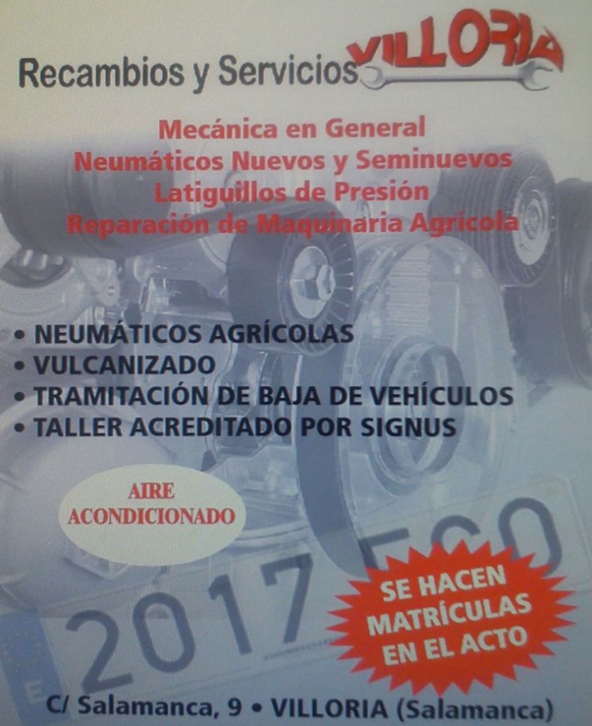 Mecánica Recambios y Servicios Villoria